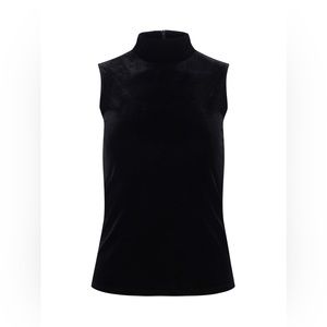 Chaps Black Velvet turtleneck